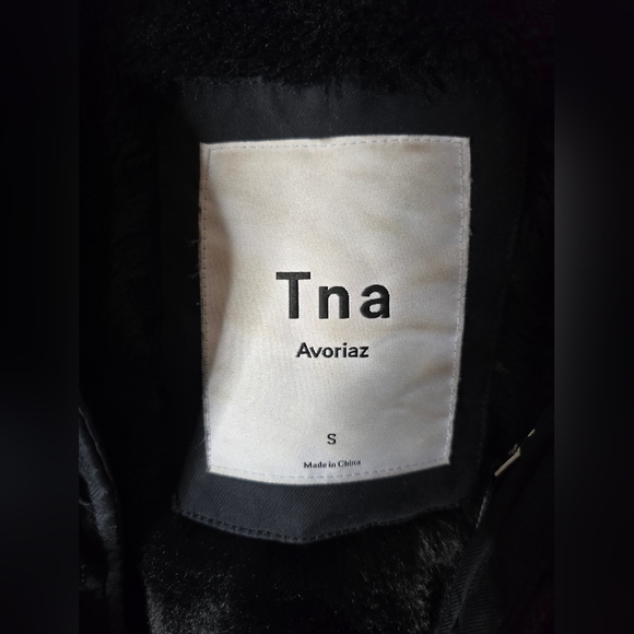 AritziaTna Avoriaz Black Parka Goose Down Water Resistant Jacket Size Small - Picture 11 of 16